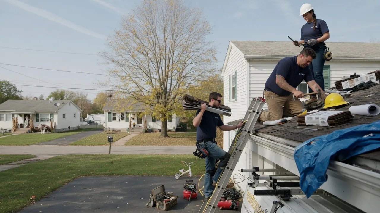 Local Roofing Contractors in Lyndon Station, WI near me